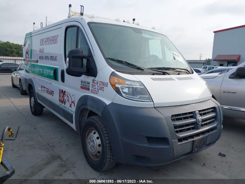 2016 RAM PROMASTER CARGO VAN - 3C6TRVAGXGE135216