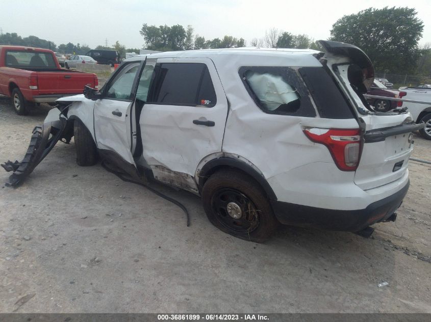 2013 FORD UTILITY POLICE 1FM5K8AR2DGC40719