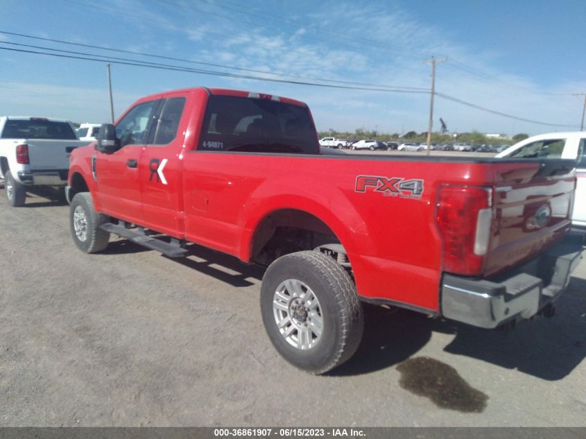 2019 FORD SUPER DUTY F-250 SRW XL/XLT/LARIAT - 1FT7X2B6XKEG54971