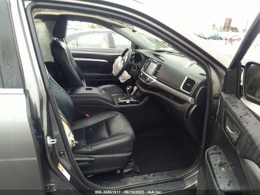 2015 TOYOTA HIGHLANDER XLE - 5TDKKRFH2FS070576