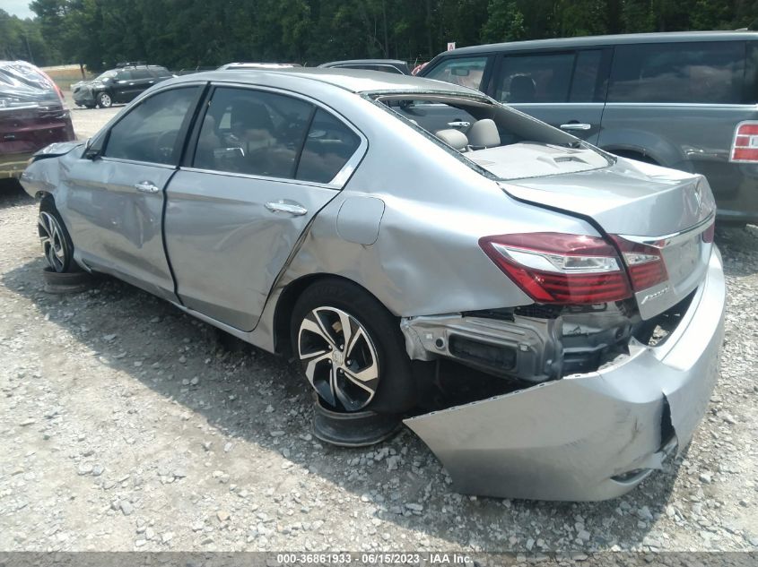 2017 HONDA ACCORD SEDAN LX - 1HGCR2F35HA125728