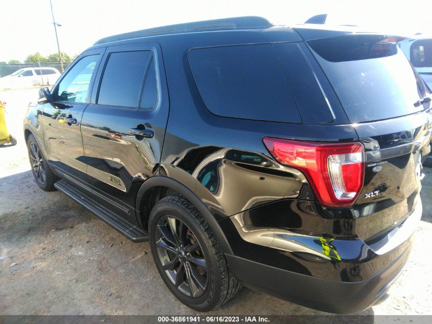 2017 FORD EXPLORER XLT - 1FM5K7D82HGE24982