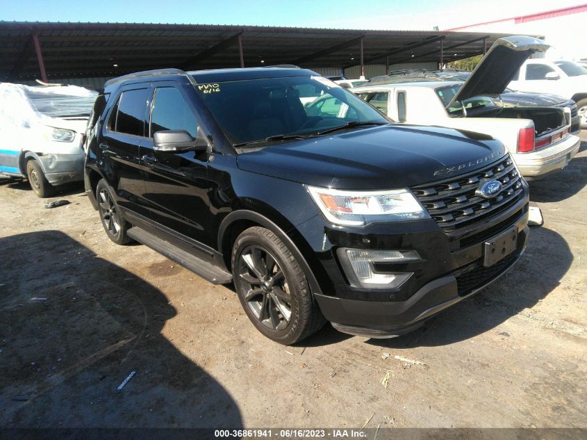 2017 FORD EXPLORER XLT - 1FM5K7D82HGE24982