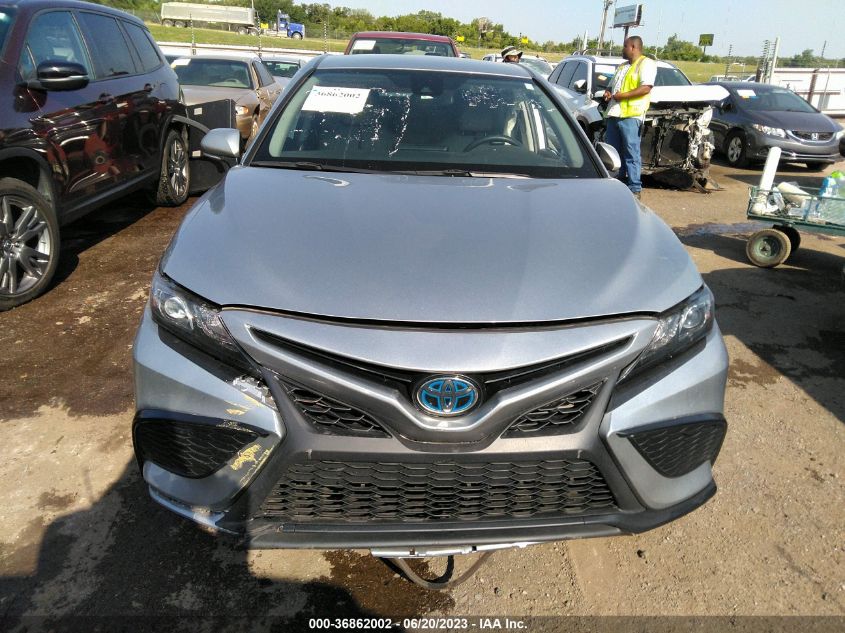 2022 TOYOTA CAMRY HYBRID - 4T1G31AK0NU580793