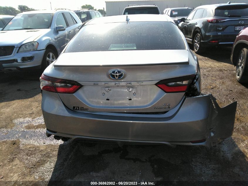 2022 TOYOTA CAMRY HYBRID - 4T1G31AK0NU580793