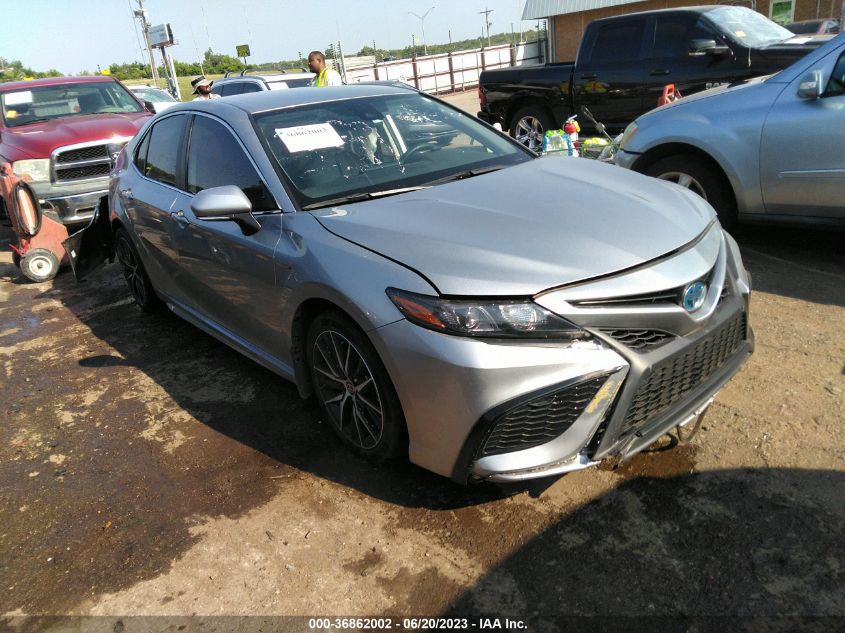 2022 TOYOTA CAMRY HYBRID - 4T1G31AK0NU580793