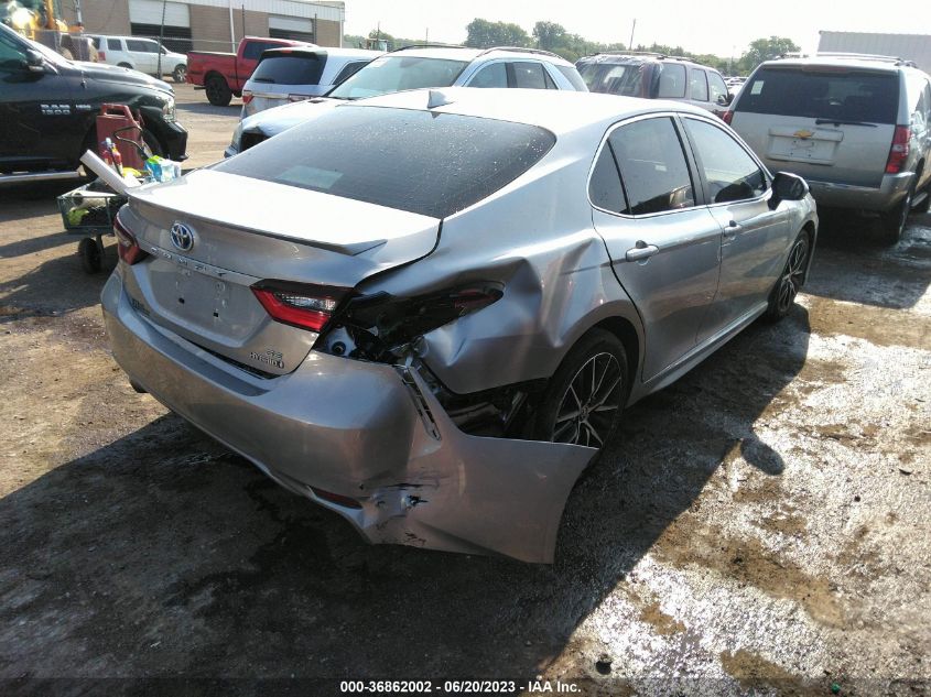 2022 TOYOTA CAMRY HYBRID - 4T1G31AK0NU580793