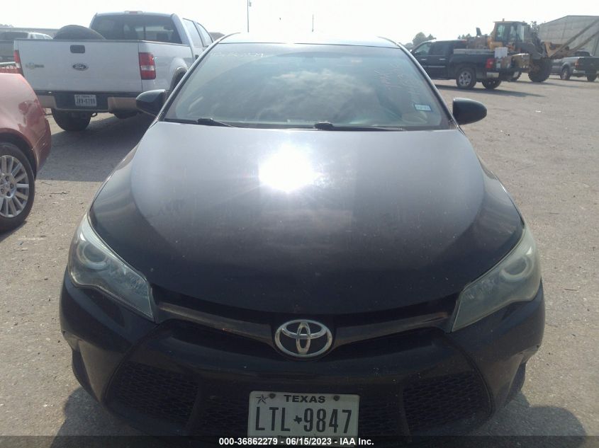 2016 TOYOTA CAMRY SE - 4T1BF1FK5GU143398
