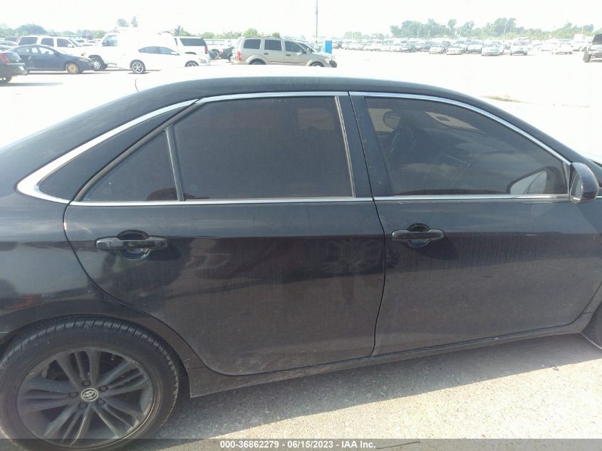 2016 TOYOTA CAMRY SE - 4T1BF1FK5GU143398