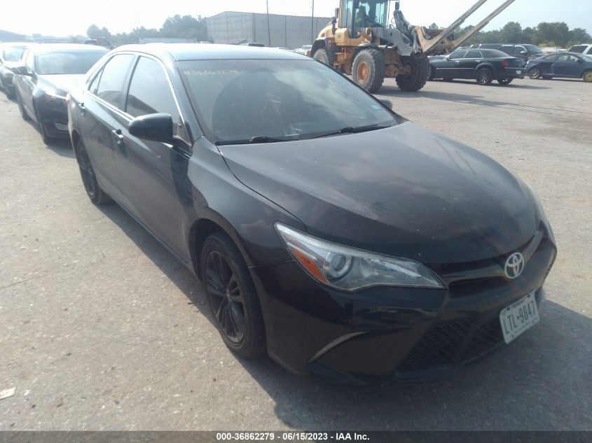 2016 TOYOTA CAMRY SE - 4T1BF1FK5GU143398