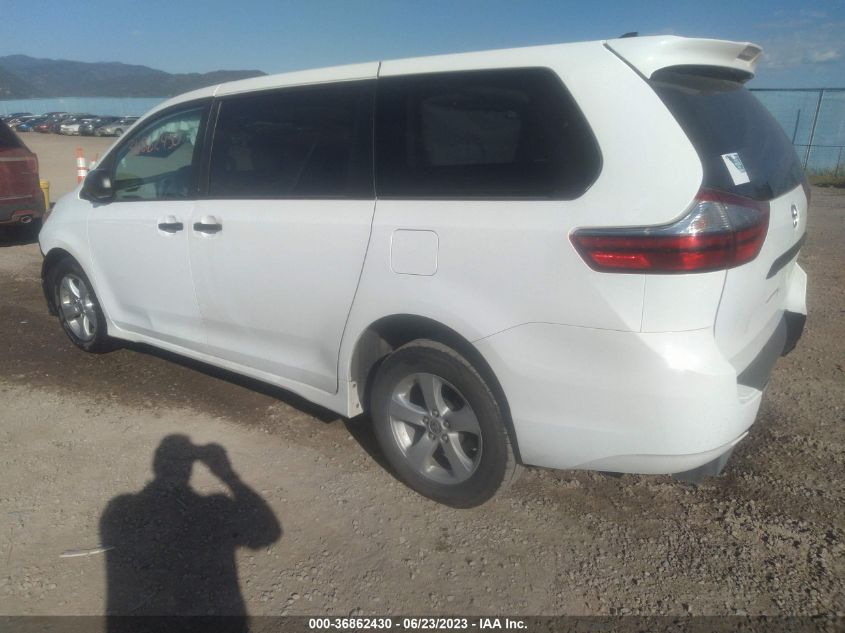 5TDZZ3DC5LS072381 2020 TOYOTA SIENNA, photo no. 3