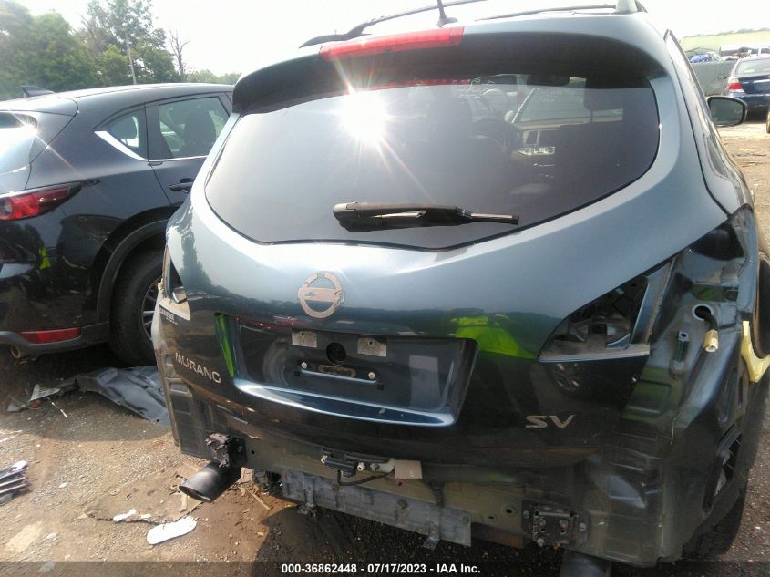 2013 NISSAN MURANO SV - JN8AZ1MU9DW206115