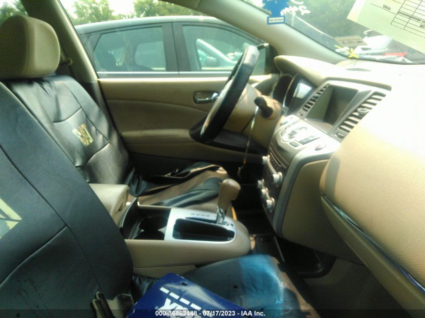2013 NISSAN MURANO SV - JN8AZ1MU9DW206115