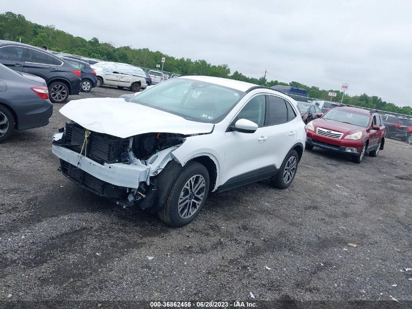 2021 FORD ESCAPE SEL HYBRID - 1FMCU9CZ4MUA40172