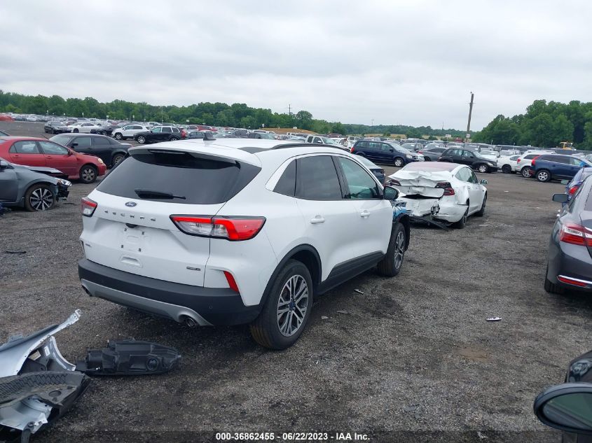 2021 FORD ESCAPE SEL HYBRID - 1FMCU9CZ4MUA40172