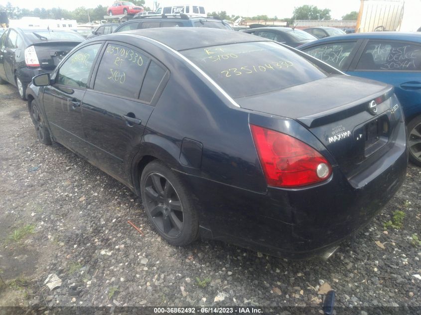 1N4BA41E26C806698 | 2006 NISSAN MAXIMA