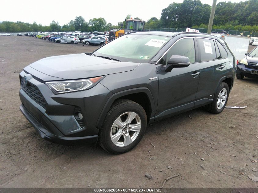 2021 TOYOTA RAV4 HYBRID XLE - JTMRWRFV8MD127994