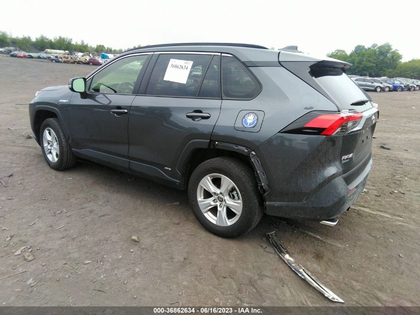 2021 TOYOTA RAV4 HYBRID XLE - JTMRWRFV8MD127994