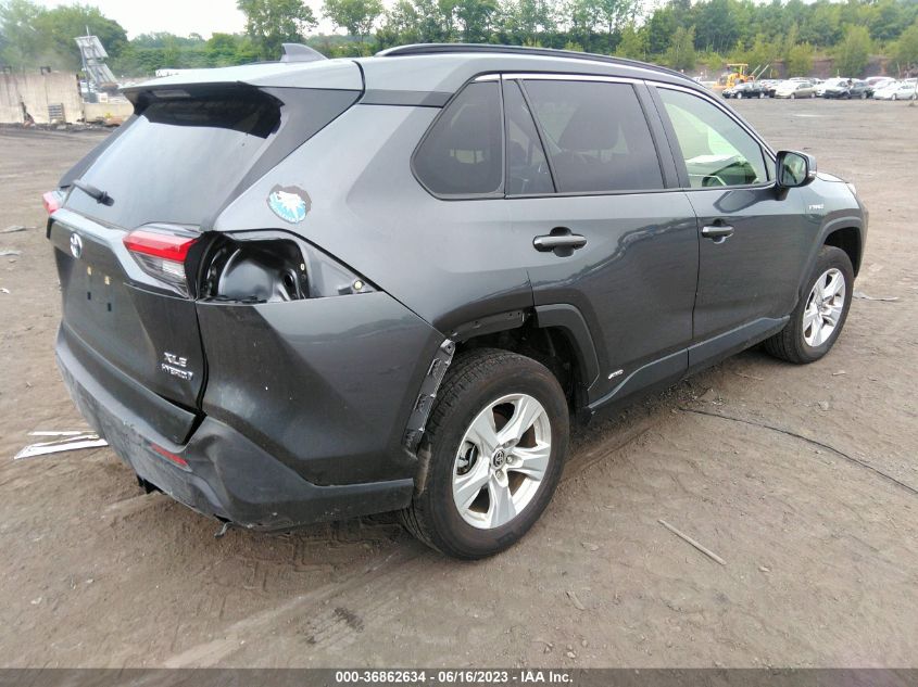 2021 TOYOTA RAV4 HYBRID XLE - JTMRWRFV8MD127994