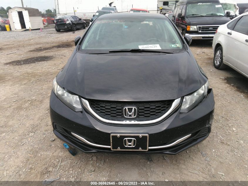 2015 HONDA CIVIC SEDAN SE - 19XFB2F73FE222682