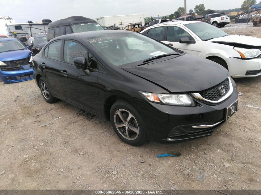 2015 HONDA CIVIC SEDAN SE - 19XFB2F73FE222682