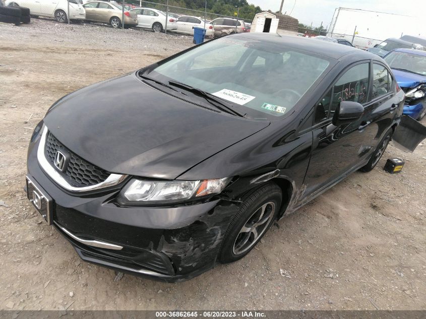 2015 HONDA CIVIC SEDAN SE - 19XFB2F73FE222682