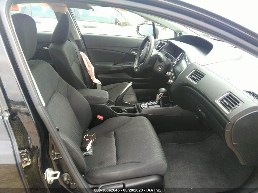 2015 HONDA CIVIC SEDAN SE - 19XFB2F73FE222682