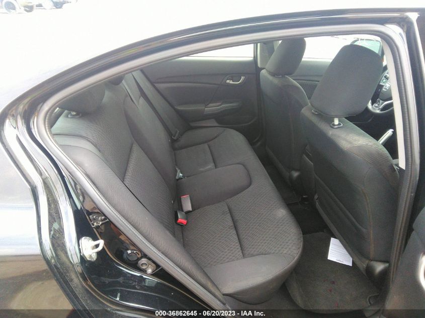 2015 HONDA CIVIC SEDAN SE - 19XFB2F73FE222682
