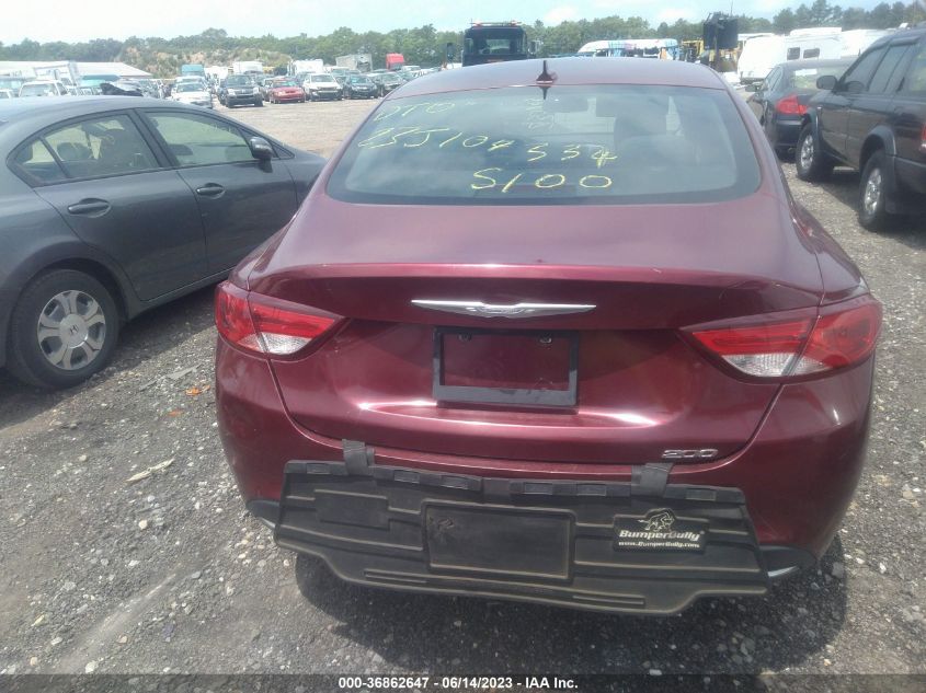 2016 CHRYSLER 200 LIMITED - 1C3CCCAB3GN115084