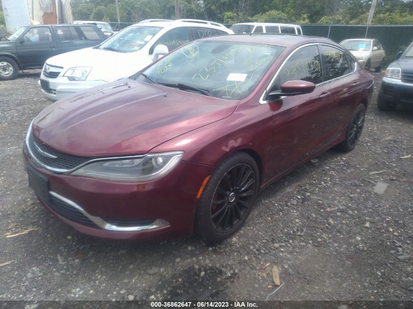 2016 CHRYSLER 200 LIMITED - 1C3CCCAB3GN115084