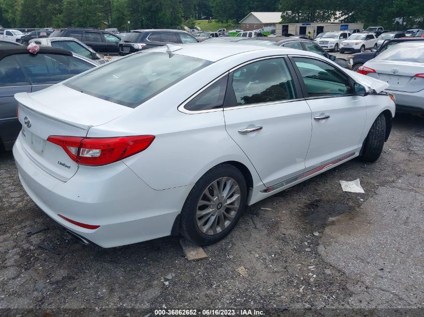 2015 HYUNDAI SONATA 2.4L LIMITED - 5NPE34AF4FH231048