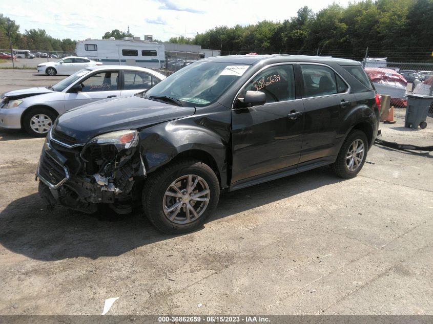 2017 CHEVROLET EQUINOX LS - 2GNFLEEKXH6158462