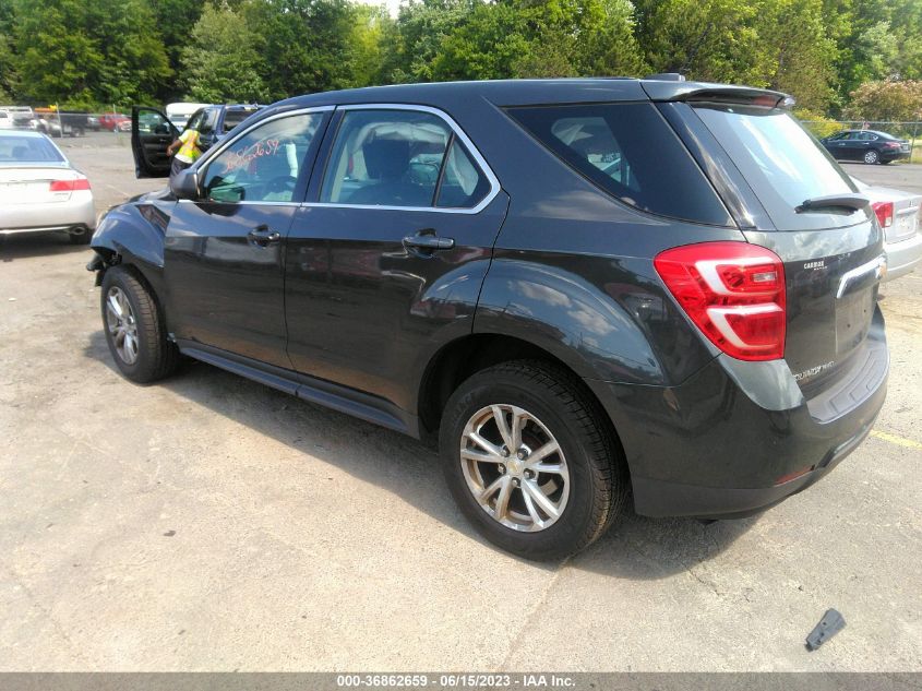 2017 CHEVROLET EQUINOX LS - 2GNFLEEKXH6158462