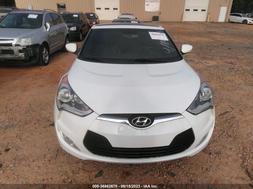 2016 HYUNDAI VELOSTER - KMHTC6AD6GU250270