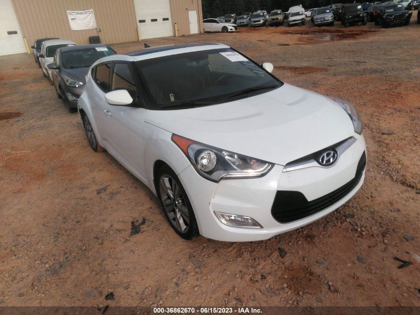 2016 HYUNDAI VELOSTER - KMHTC6AD6GU250270