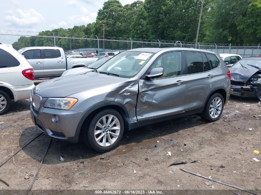 2013 BMW X3 XDRIVE28I - 5UXWX9C55D0A18938