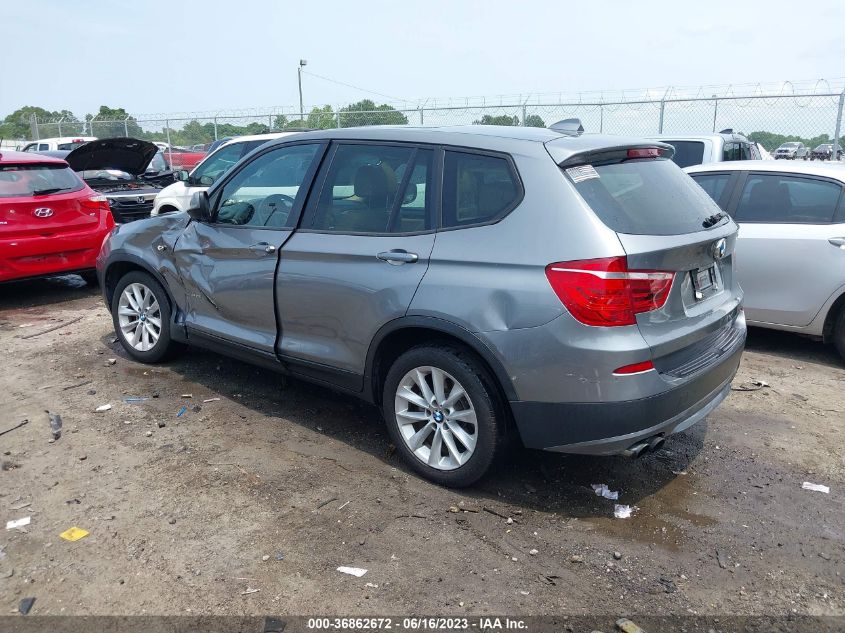 2013 BMW X3 XDRIVE28I - 5UXWX9C55D0A18938