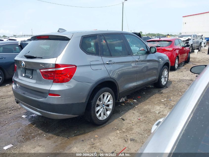 2013 BMW X3 XDRIVE28I - 5UXWX9C55D0A18938