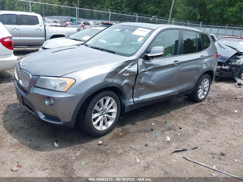 2013 BMW X3 XDRIVE28I - 5UXWX9C55D0A18938