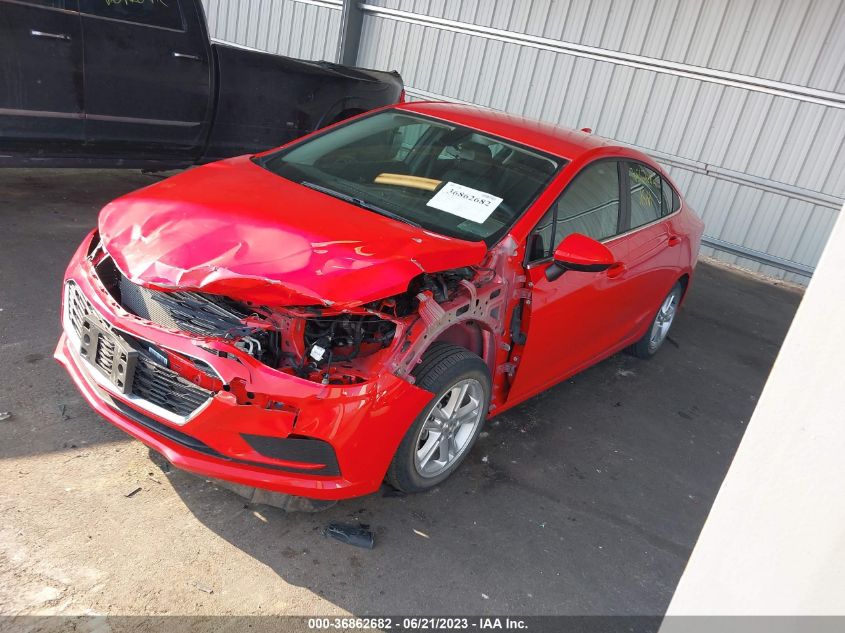 2018 CHEVROLET CRUZE LT - 1G1BE5SM3J7181135