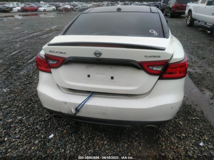 2016 NISSAN MAXIMA 3.5 PLATINUM - 1N4AA6AP5GC425888