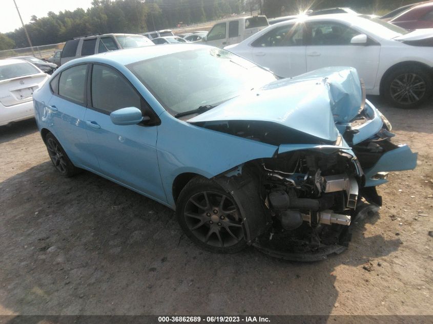 2013 DODGE DART RALLYE - 1C3CDFBA6DD219333
