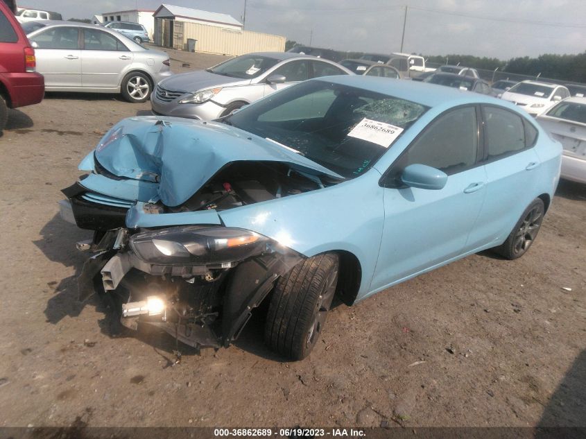 2013 DODGE DART RALLYE - 1C3CDFBA6DD219333
