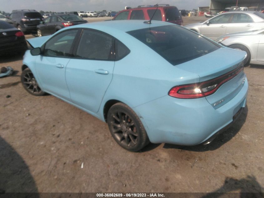 2013 DODGE DART RALLYE - 1C3CDFBA6DD219333