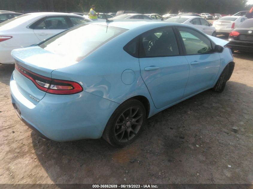 2013 DODGE DART RALLYE - 1C3CDFBA6DD219333