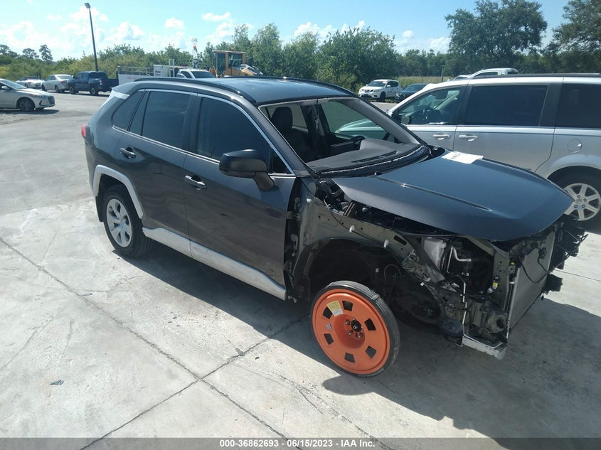 VIN 2T3H1RFV9KW053107 2019 TOYOTA RAV4 LE