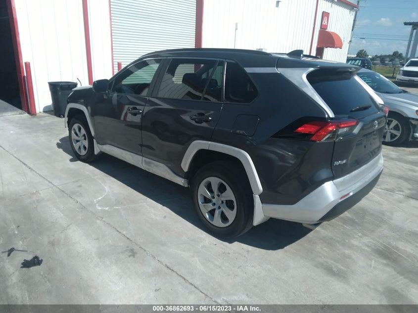 VIN 2T3H1RFV9KW053107 2019 TOYOTA RAV4 LE