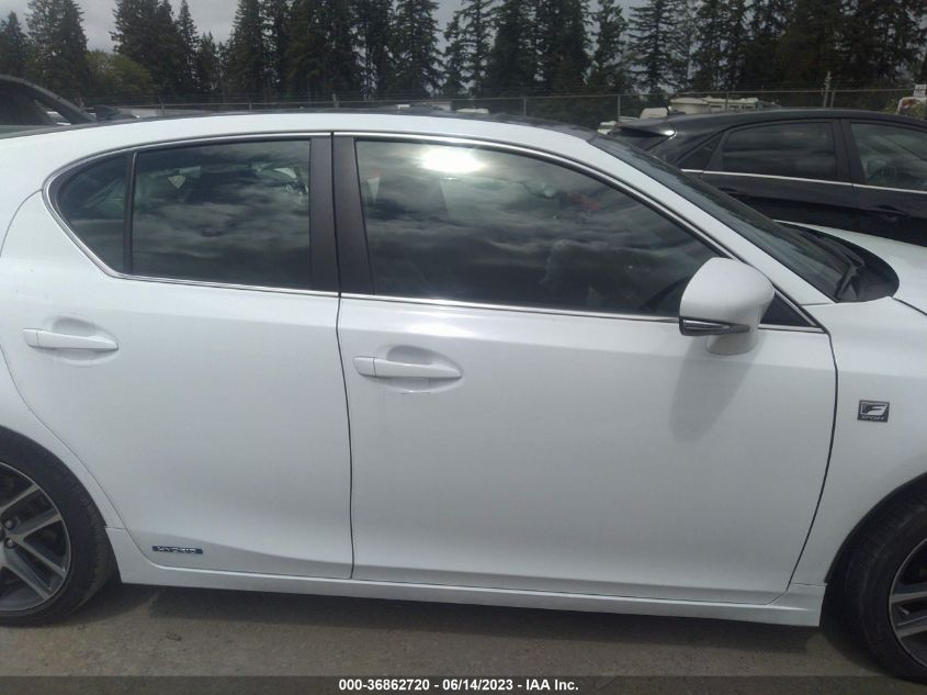 2015 LEXUS CT 200H HYBRID - JTHKD5BH4F2210934