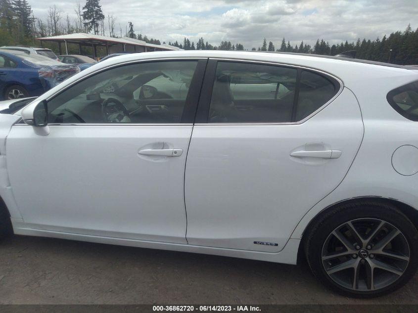 2015 LEXUS CT 200H HYBRID - JTHKD5BH4F2210934