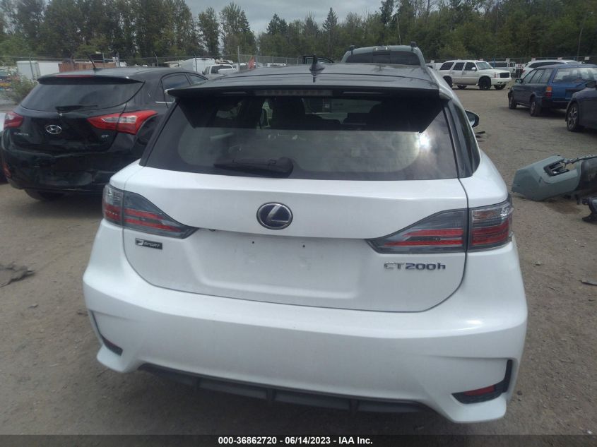 2015 LEXUS CT 200H HYBRID - JTHKD5BH4F2210934